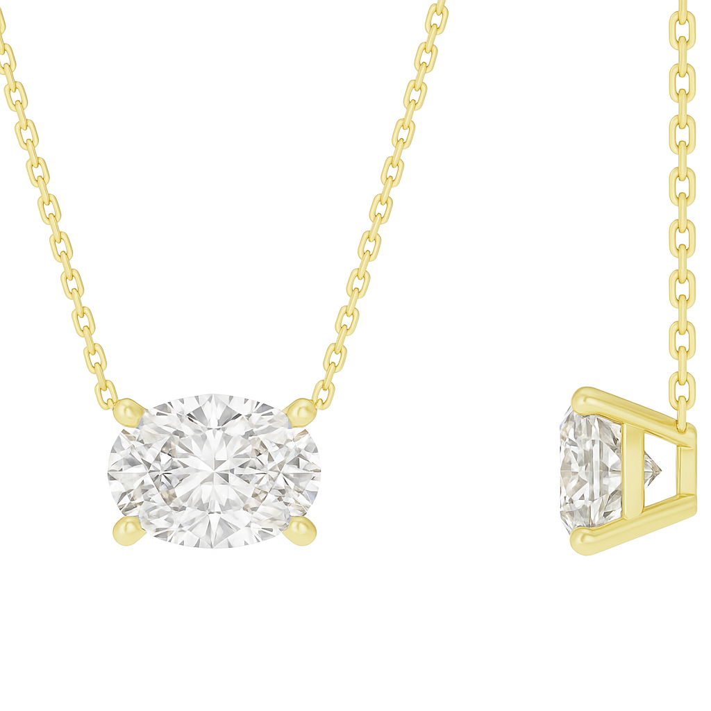 Breeze Solitaire Necklace