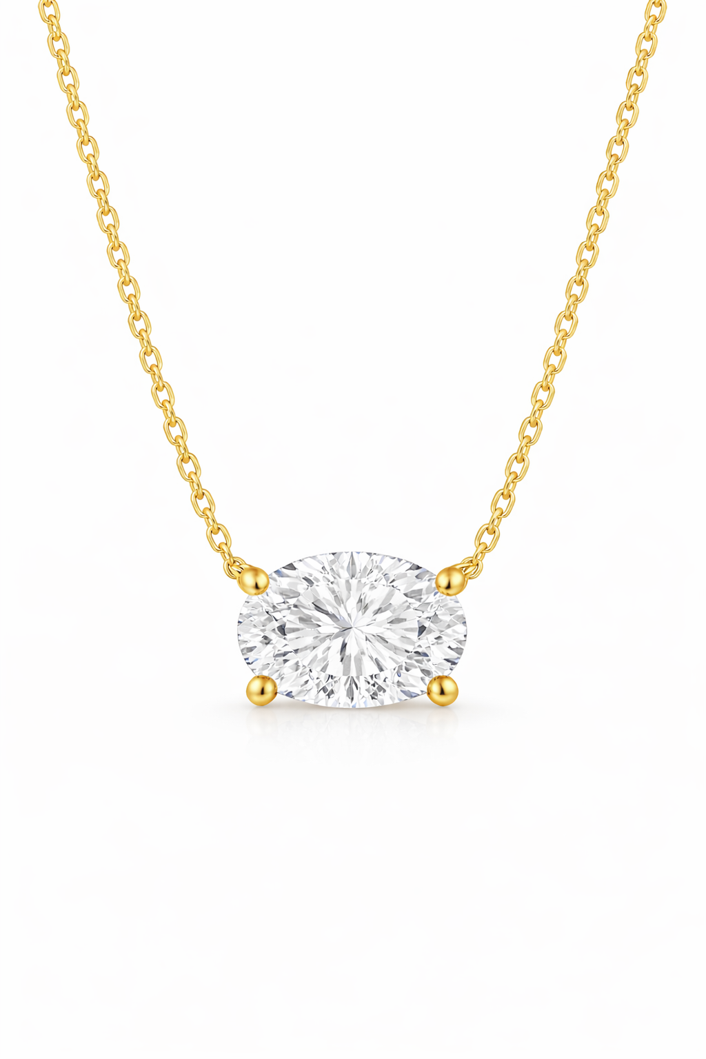 Breeze Solitaire Necklace