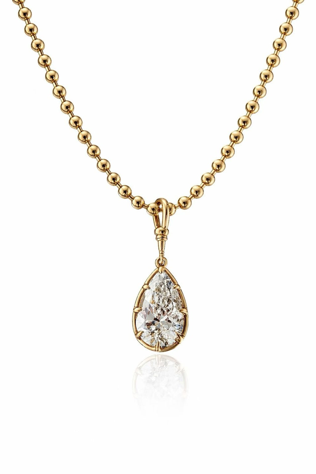 Saturn Pendant and Ball Chain