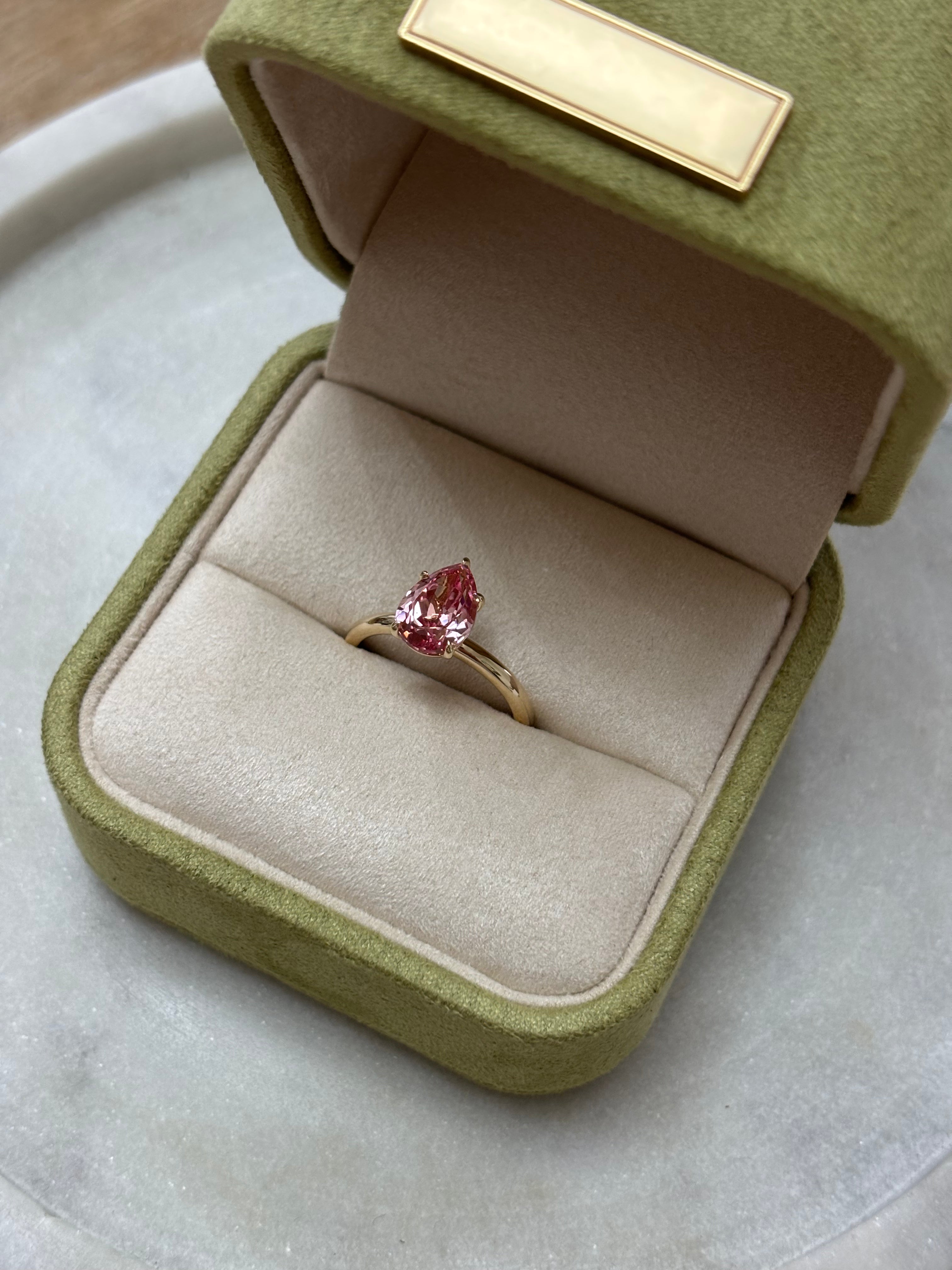 Evening Star Engagement Ring